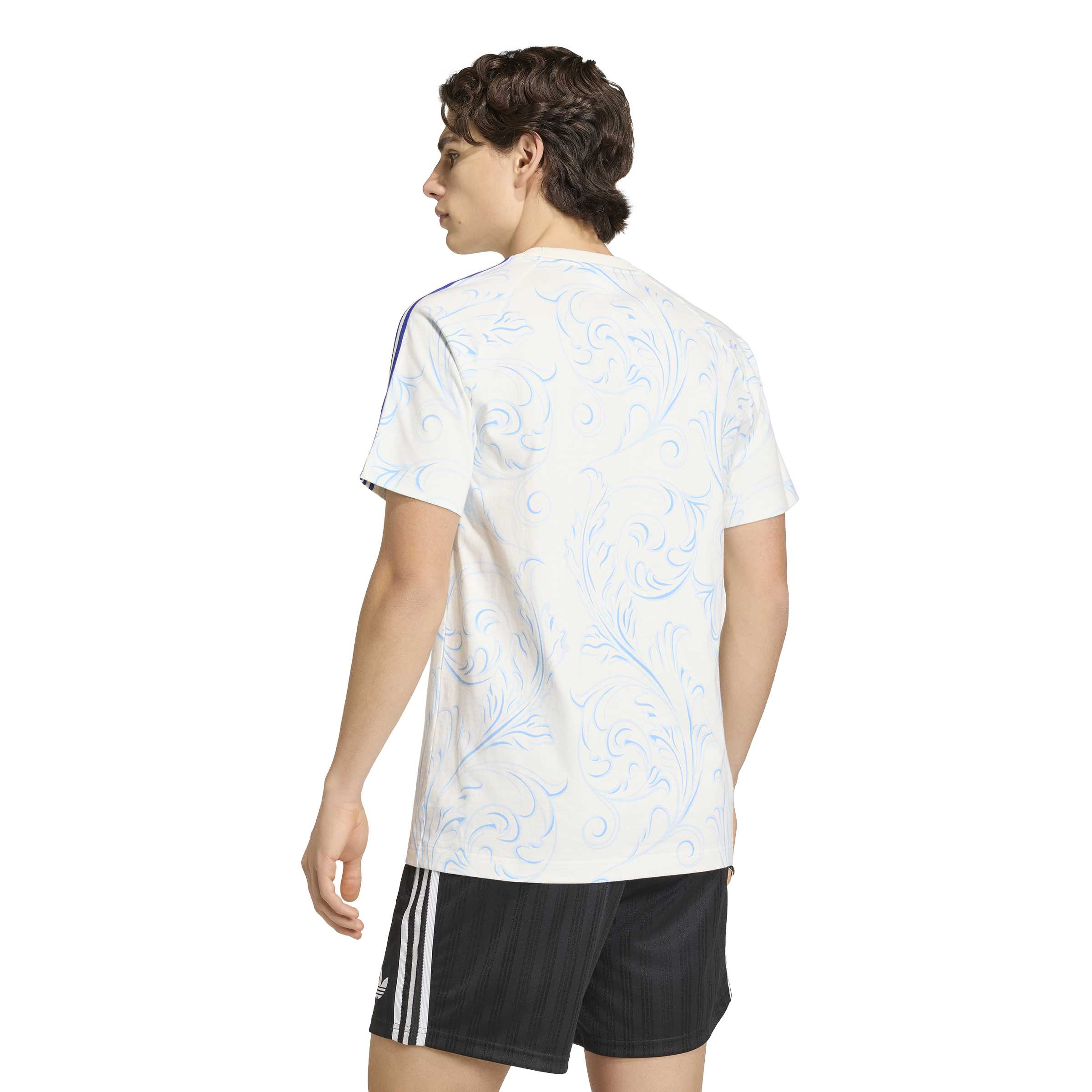 Adidas Argentina Originals All Over Print T-Shirt - Image 5