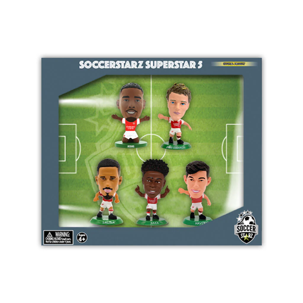Arsenal 5 Player Soccerstarz Team Set