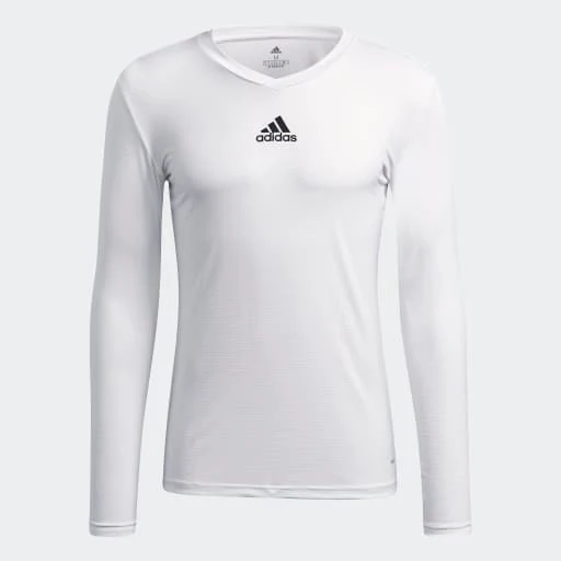 Burlington SC Team Base Compression Tee White