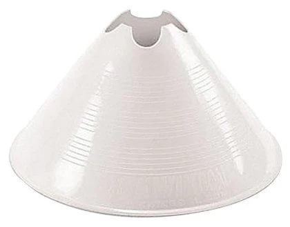 Kwik Goal Jumbo Disc Cones White