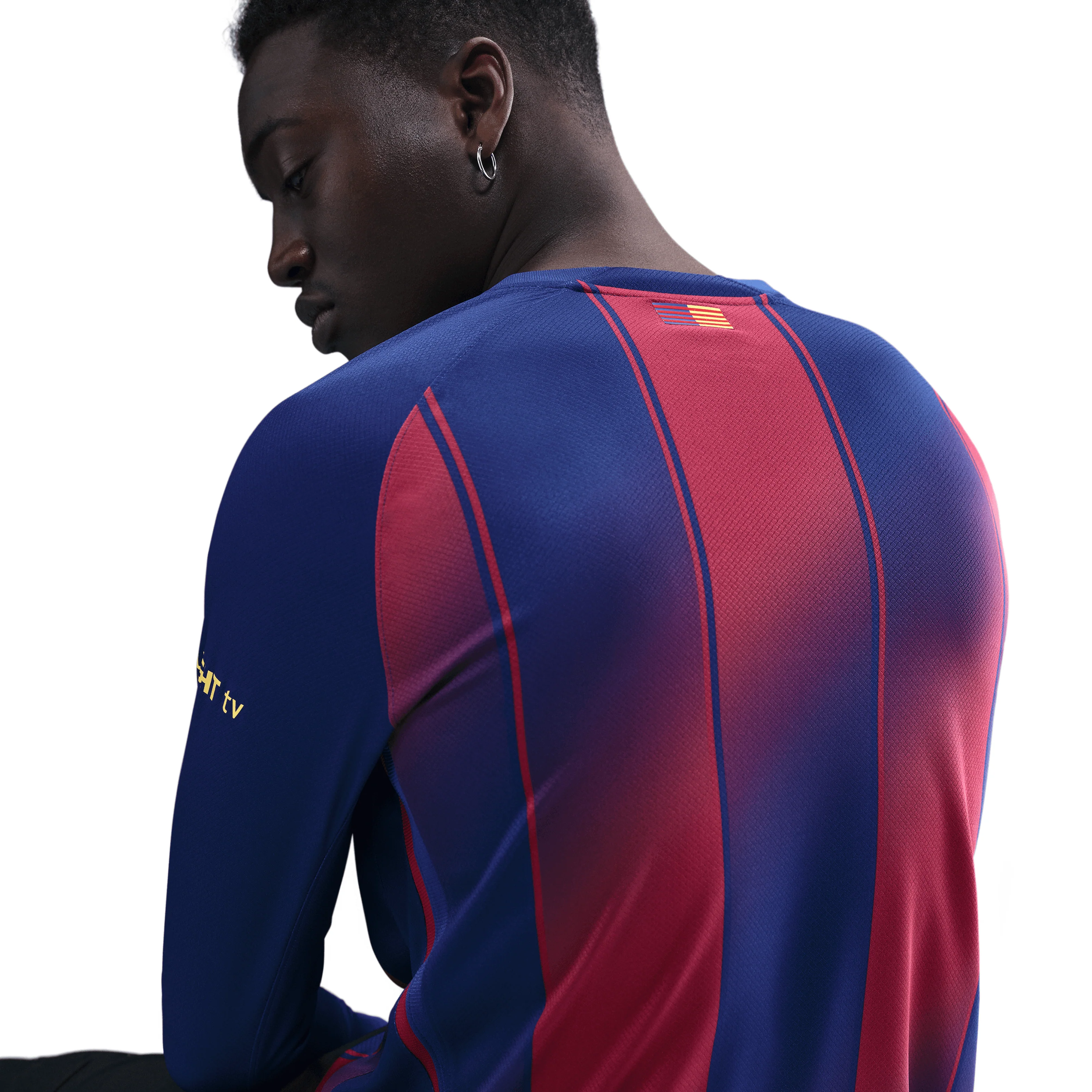 Nike Barcelona 25/26 Long Sleeve Home Jersey - Image 3