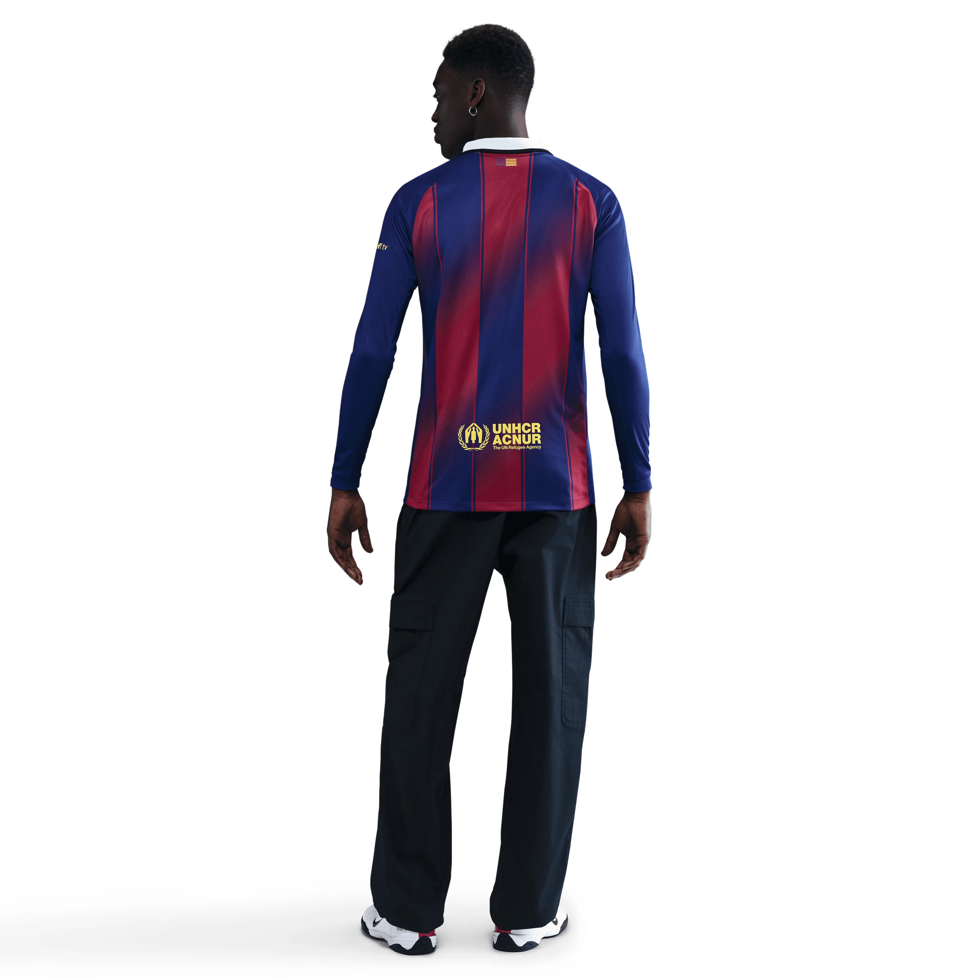Nike Barcelona 25/26 Long Sleeve Home Jersey - Image 5