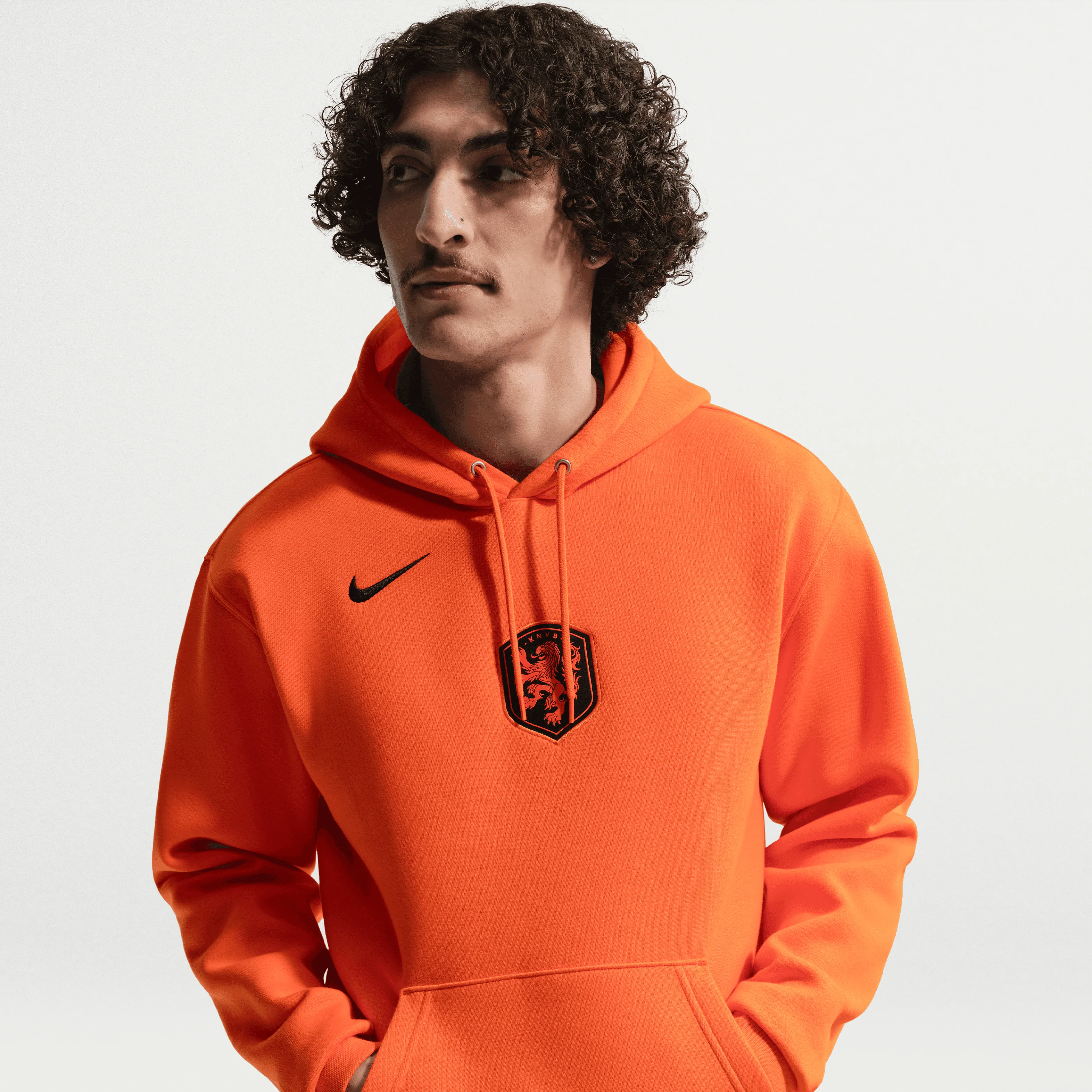 Nike Netherlands 2026 Club Pullover Hoodie - Image 3
