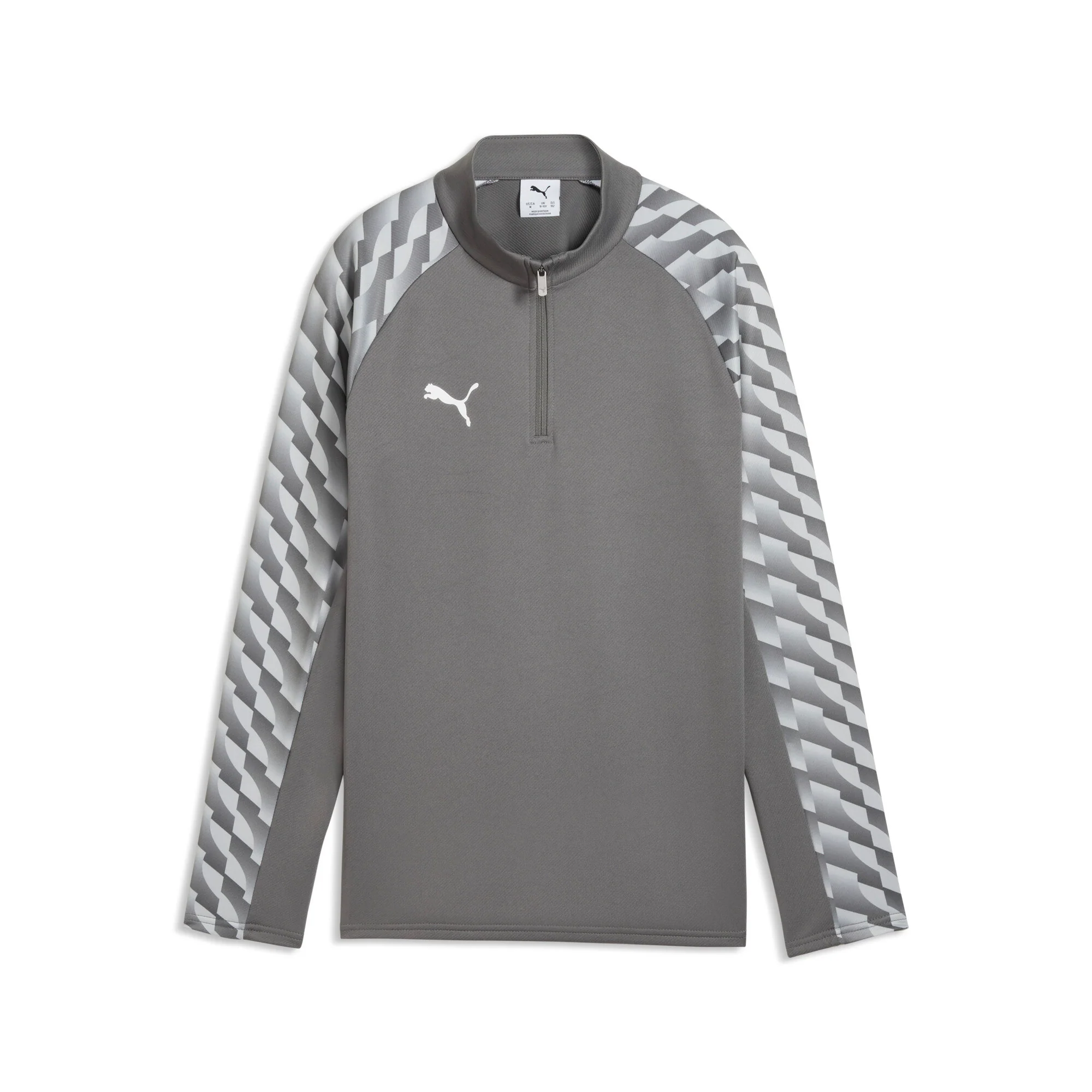Puma TeamLiga26 Training Quarter Zip Top Youth Grey