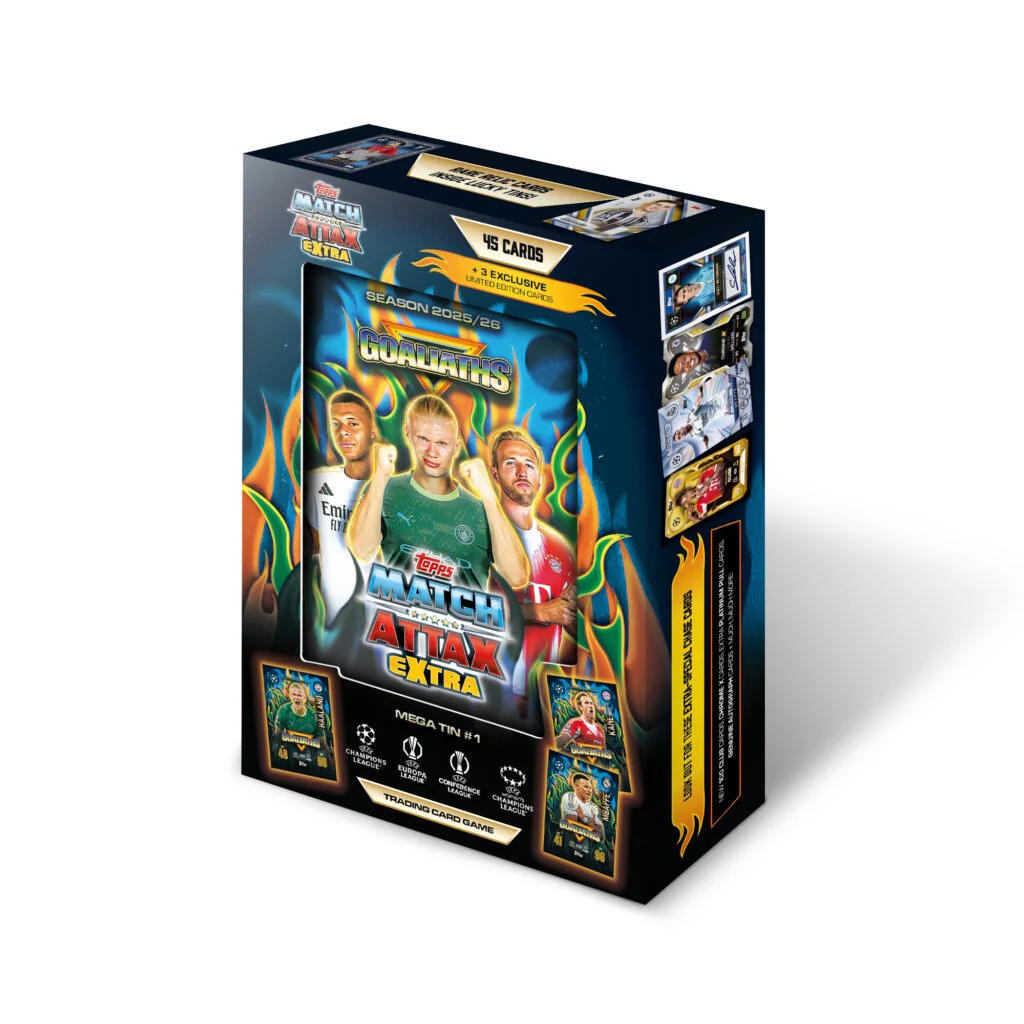 Topps Match Attax Extra 25/26 UEFA Champions League Cards Mega Tin (48 Cards + 3 LE) (Copy) - Image 2